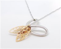 Pendente Comete Donna in Oro Diamante 0.08 Ct GLB 514 - GLB 514